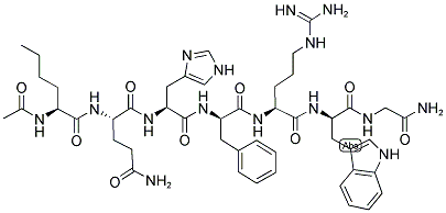 AC-NLE-GLN-HIS-D-PHE-ARG-D-TRP-GLY-NH2 172617-89-9,AC-NLE-GLN-HIS-D-PHE-ARG-D-TRP-GLY-NH2