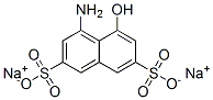 17265-34-8,4-amino-5-hydroxynaphthalene-2,7-disulphonic acid, sodium salt