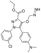172701-49-4,ethyl 1-(3-chlorophenyl)-5-(4-dimethylaminophenyl)diazenyl-4-methoxy-p yrazole-3-carboxylate