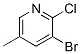 17282-03-0,2-Chloro-3-bromo-5-methylpyridine