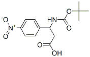 172833-36-2,3-TERT-BUTOXYCARBONYLAMINO-3-(4-NITRO-PHENYL)-PROPIONIC ACID
