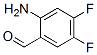 172843-46-8,Benzaldehyde, 2-amino-4,5-difluoro- (9CI)