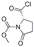 172988-55-5,1-Pyrrolidinecarboxylic acid, 2-(chlorocarbonyl)-5-oxo-, methyl ester, (S)- (9CI)