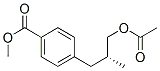 173065-76-4,Benzoic acid, 4-[3-(acetyloxy)-2-methylpropyl]-, methyl ester, (R)- (9CI)