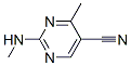 17322-09-7,5-Pyrimidinecarbonitrile, 4-methyl-2-(methylamino)- (8CI)