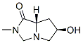 173549-72-9,1H-Pyrrolo[1,2-c]imidazol-1-one,hexahydro-6-hydroxy-2-methyl-,(6R-cis)-(9CI)