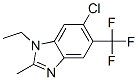1736-34-1,6-chloro-1-ethyl-2-methyl-5-(trifluoromethyl)-1H-benzimidazole
