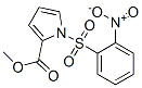 173908-10-6,methyl 1-(2-nitrophenyl)sulfonylpyrrole-2-carboxylate