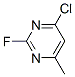 173918-34-8,Pyrimidine, 4-chloro-2-fluoro-6-methyl- (9CI)