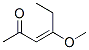 174007-53-5,3-Hexen-2-one, 4-methoxy-, (E)- (9CI)