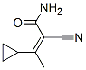 17407-32-8,2-Butenamide,  2-cyano-3-cyclopropyl-