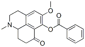 17432-14-3,7H-Benzo[de]quinolin-7-one,  1,2,3,8,9,9a-hexahydro-6-hydroxy-5-methoxy-1-methyl-,  benzoate  (ester)  (8CI)