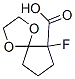 174460-68-5,1,4-Dioxaspiro[4.4]nonane-6-carboxylicacid,6-fluoro-,(-)-(9CI)