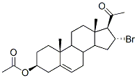 17449-92-2,16-alpha-bromo-20-oxopregn-5-en-3-beta-yl acetate