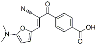 174614-63-2,Benzoic  acid,  4-[2-cyano-3-[5-(dimethylamino)-2-furanyl]-1-oxo-2-propenyl]-  (9CI)