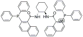 174810-09-4,(1R,2R)-(+)-1,2-DIAMINOCYCLOHEXANE-N,N'-BIS(2-DIPHENYLPHOSPHINO-1-NAPHTHOYL)