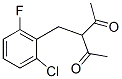 175136-74-0,3-(2-CHLORO-6-FLUOROBENZYL)PENTANE-2,4-DIONE