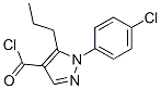 175137-18-5,1-(4-CHLOROPHENYL)-5-PROPYL-1H-PYRAZOLE-4-CARBONYL CHLORIDE