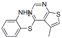 175137-24-3,2-[(5-METHYLTHIENO[2,3-D]PYRIMIDIN-4-YL)THIO]ANILINE
