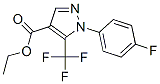 175137-38-9,ETHYL 2-(4-FLUOROPHENYL)-3-(TRIFLUOROMETHYL)PYRAZOLE-4-CARBOXYLATE