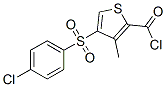 175137-66-3,4-[(4-CHLOROPHENYL)SULFONYL]-3-METHYLTHIOPHENE-2-CARBONYL CHLORIDE