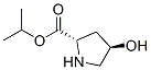 175168-65-7,L-Proline, 4-hydroxy-, 1-methylethyl ester, (4R)- (9CI)