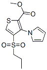 175201-78-2,METHYL 4-(PROPYLSULFONYL)-3-(1H-PYRROL-1-YL)THIOPHENE-2-CARBOXYLATE