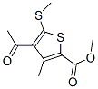 175201-84-0,METHYL 4-ACETYL-3-METHYL-5-(METHYLTHIO)THIOPHENE-2-CARBOXYLATE