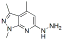 175202-00-3,6-HYDRAZINO-1,3,4-TRIMETHYL-1H-PYRAZOLO[3,4-B]PYRIDINE