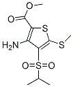 175202-07-0,METHYL 3-AMINO-4-(ISOPROPYLSULFONYL)-5-(METHYLTHIO)THIOPHENE-2-CARBOXYLATE