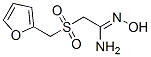175202-39-8,2-[(2-FURYLMETHYL)SULFONYL]-N'-HYDROXYETHANIMIDAMIDE