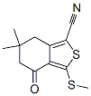 175202-50-3,6,6-DIMETHYL-3-(METHYLTHIO)-4-OXO-4,5,6,7-TETRAHYDROBENZO[C]THIOPHENE-1-CARBONITRILE