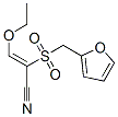 175202-51-4,3-ETHOXY-2-[(2-FURYLMETHYL)SULFONYL]ACRYLONITRILE