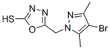 175202-84-3,5-[(4-BROMO-3,5-DIMETHYL-1H-PYRAZOL-1-YL)METHYL]-1,3,4-OXADIAZOLE-2-THIOL