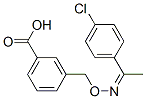 175203-33-5,3-[([[1-(4-CHLOROPHENYL)ETHYLIDENE]AMINO]OXY)METHYL]BENZOIC ACID