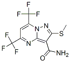 175203-36-8,5,7-BIS(TRIFLUOROMETHYL)-2-(METHYLTHIO)PYRAZOLO-[1,5-A]PYRIMIDINE-3-CARBOXAMIDE