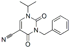 175203-47-1,3-BENZYL-1-ISOPROPYL-2,4-DIOXO-1,2,3,4-TETRAHYDROPYRIMIDINE-5-CARBONITRILE