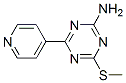 175204-63-4,4-(METHYLTHIO)-6-(4-PYRIDYL)-1,3,5-TRIAZIN-2-AMINE