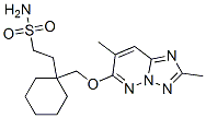 175215-31-3,2-[1-[(4,8-dimethyl-1,2,7,9-tetrazabicyclo[4.3.0]nona-2,4,6,8-tetraen- 3-yl)oxymethyl]cyclohexyl]ethanesulfonamide