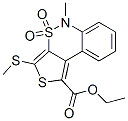 175276-42-3,ETHYL 5-METHYL-3-(METHYLTHIO)-4,4-DIOXO-4,5-DIHYDRO-4LAMBDA6-BENZO[C]THIENO[3,4-E][1,2]THIAZINE-1-CARBOXYLATE