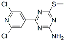175276-44-5,4-(2,6-DICHLORO-4-PYRIDYL)-6-(METHYLTHIO)-1,3,5-TRIAZIN-2-AMINE