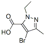 175276-99-0,4-BROMO-1-ETHYL-3-METHYL-1H-PYRAZOLE-5-CARBOXYLIC ACID