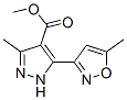 175277-16-4,METHYL 3-METHYL-5-(5-METHYLISOXAZOL-3-YL)-1H-PYRAZOLE-4-CARBOXYLATE