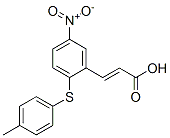 175278-45-2,3-[2-[(4-METHYLPHENYL)THIO]-5-NITROPHENYL]ACRYLIC ACID