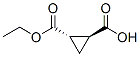 175415-95-9,1,2-Cyclopropanedicarboxylicacid,monoethylester,(1S,2S)-(9CI)