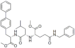 175422-83-0,L-Alanine, 3-[1,1-biphenyl]-4-yl-N-[N-[1-(methoxycarbonyl)-4-oxo-4-[(phenylmethyl)amino]butyl]-L-leucyl]-, methyl ester, (S)- (9CI)