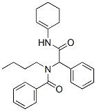 175606-32-3,Benzeneacetamide, alpha-(benzoylbutylamino)-N-1-cyclohexen-1-yl- (9CI)