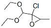 175983-09-2,Oxirane, 2-chloro-2-(diethoxymethyl)-3-methyl- (9CI)