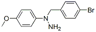 176045-80-0,1-(4-Bromobenzyl)-1-(4-methoxyphenyl)hydrazine