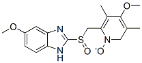 176219-04-8,5-METHOXY-2-[((4-METHOXY-3,5-DIMETHYL-1-OXIDO-2-PYRIDINYL)METHYL)SULFINYL]-BENZIMIDAZOLE